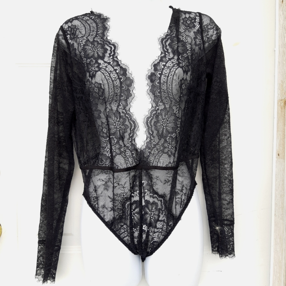 Lace Bodysuit - Picture 1 of 5